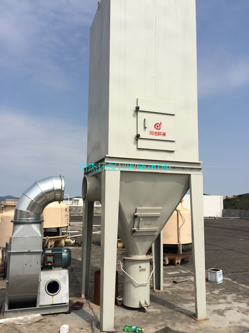 五金研磨切削加工配套-防爆型脈沖式布袋除塵器展示